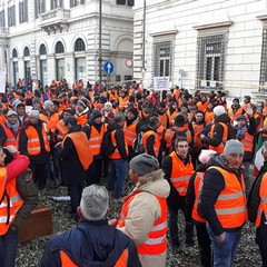 Gilet arancioni a Roma
