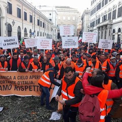Gilet arancioni a Roma