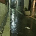 Via dei Campi, un fiume in pieno centro a Barletta